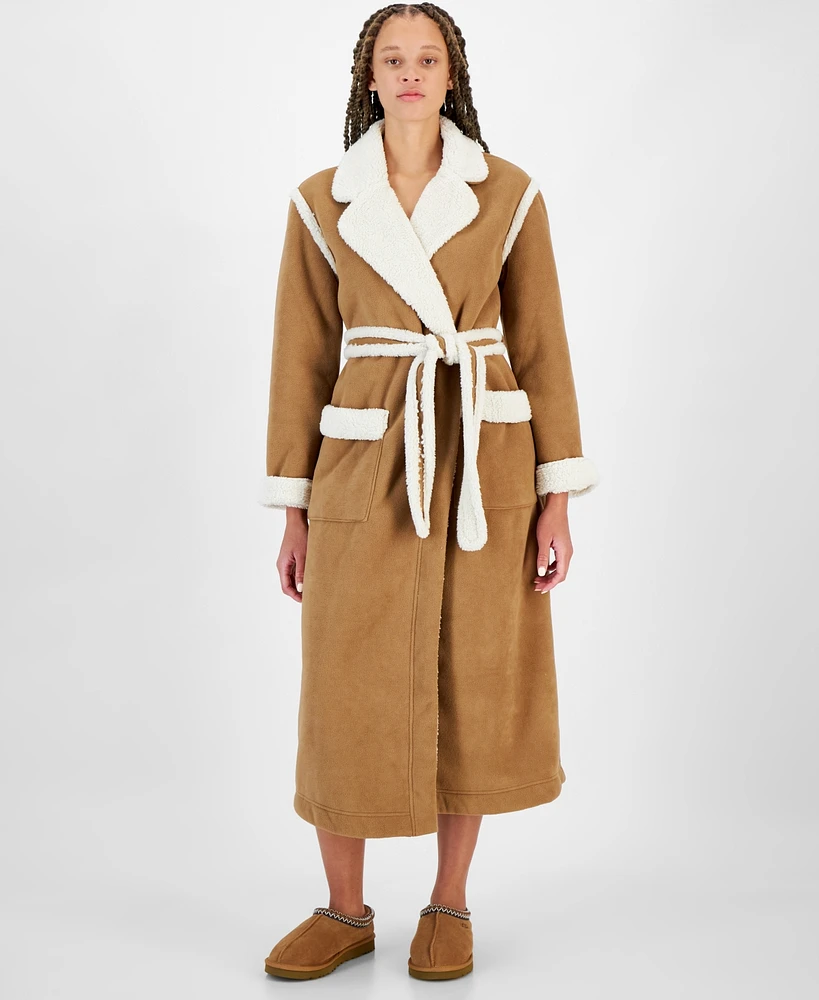 Ugg Women's Notch-Lapel Tie-Waist Classic Robe