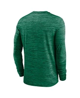 Nike Men's Green Oregon Ducks 2024 Sideline Velocity Performance Long Sleeve T-Shirt