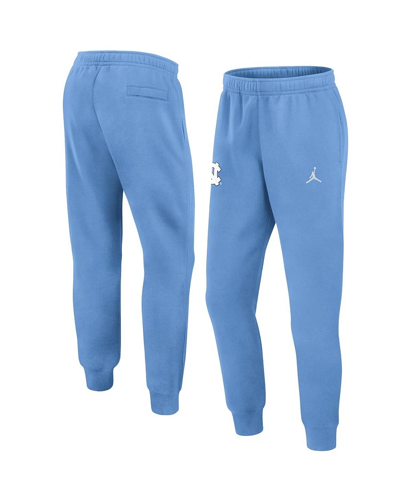 Jordan Men's Carolina Blue North Tar Heels Sideline Club Fleece Joggers