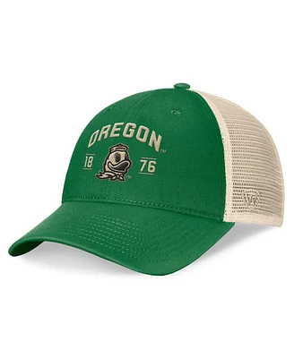 Top of the World Men's Green Oregon Ducks Heritage Waylon Trucker Adjustable Hat