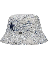 New Era Toddler Gray Dallas Cowboys Companion Bucket Hat