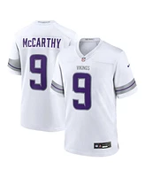 Nike Big Boys and Girls J.j. McCarthy White Minnesota Vikings Alternate Game Player Jersey