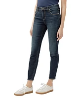 Jag Women's Cecilia Mid Rise Skinny Pants Plus