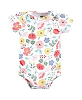 Hudson Baby Girls Cotton Bodysuits