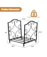 Givimo Heavy-Duty Steel Firewood Log Rack