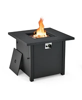 Skonyon 50000 Btu 32 Inch Square Propane Gas Fire Pit Table