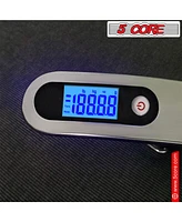 5 Core Digital Luggage Scale 110lbs Travel Weight Scale Hanging Baggage Weighing Machine - 2 Pcs