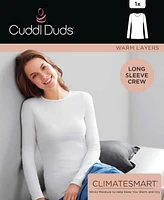 Cuddl Duds Plus Climatesmart Long-Sleeve Crewneck Top