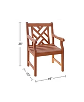 Streamdale Furniture Malibu Outdoor Garden Armchair