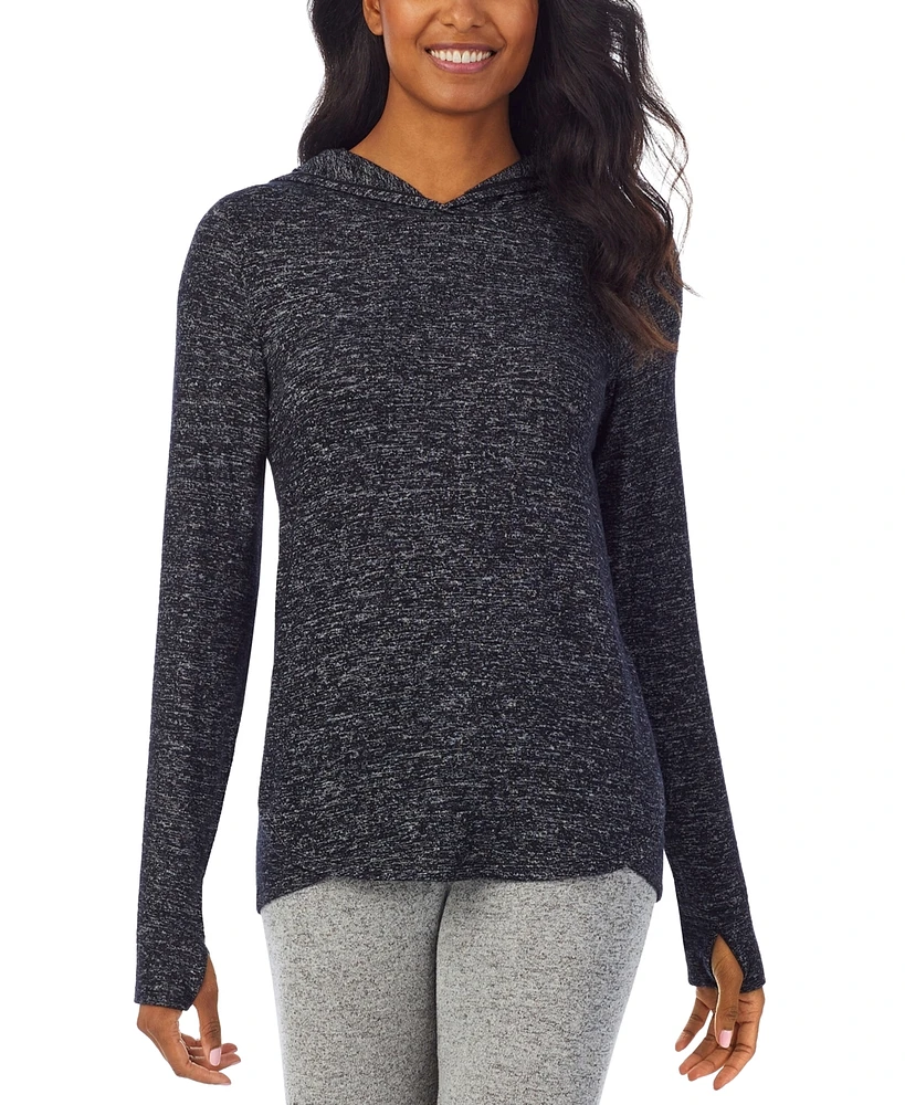 Cuddl Duds SoftKnit Long-Sleeve Tunic Hoodie