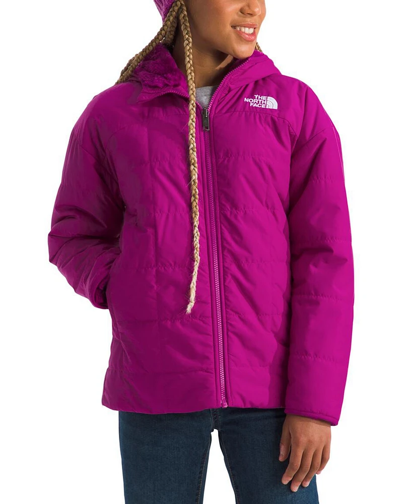 The North Face Big Girls Shasta Reversible Full-Zip Hooded Short Parka