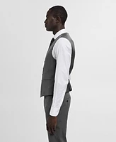 Mango Men's Super Stretch Fabric Suit Vest