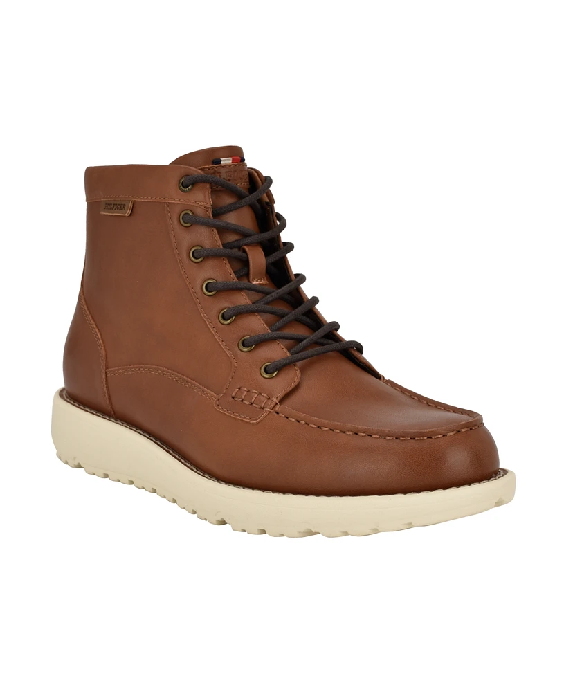 Tommy Hilfiger Men's Yori Casual Moc Toe Boots