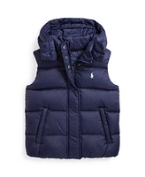 Polo Ralph Lauren Big Girls Hooded Down Vest