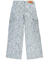 Levi's Big Girls Twill High-Rise Baggy Cargo Pants