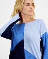I.n.c. International Concepts Petite Colorblocked Sweater