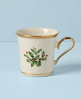 Lenox Holiday Place Setting Mugs, Set of 4