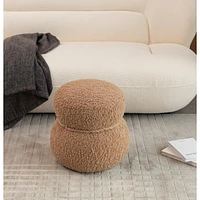 Plush Snowman Stool for Playful Spaces