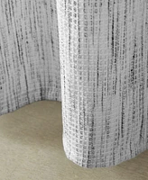 Calvin Klein Speckled Waffle Shower Curtain, 70" X 72"