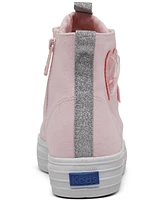 Keds Little Girls Triple Up High Top Casual Sneakers from Finish Line