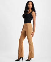 I.n.c. International Concepts Petite Mid-Rise Bootcut Pants