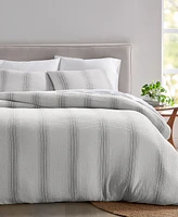 Closeout! Oake Artisanal Stripe 3-Pc. Comforter Set, King, Exclusively at Macy's