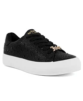 Juicy Couture Women's Alanis B Rhinestone Lace-Up Platform Sneakers