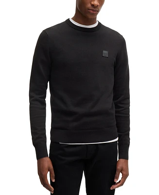 Boss by Hugo Men's Logo Crew-Neck Sweater