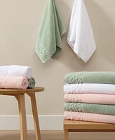 Laura Ashley Marilyn Cotton Terry 6 Piece Bath Towel Set