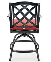 Wythburn Bar Height Outdoor Stool, Created for Macy's