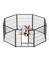 Streamdale Furniture Portable Dog Playpen Safe, Spacious, Easy Setup for Indoor and Outdoor Fun