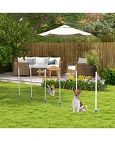 Streamdale Furniture Portable Agility Weave Poles for Dog Training and Exercise