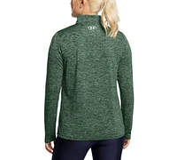 Under Armour Women's Twist Tech Quarter-Zip Logo Top