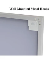 60x36" Oversized Rectangle Mirror with Removable Tray