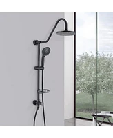 Streamdale Furniture Handshower Shower Head With Handheld Shower System With 8" Rain Shower Head - Oil