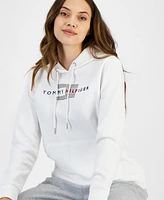 Tommy Hilfiger Women's Logo Graphic Pullover Hoodie