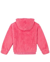 Tommy Hilfiger Baby Girl Minky Zip Front Hoodie