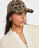 On 34th One-Size Leopard-Print Baseball Cap, Created for Macy's