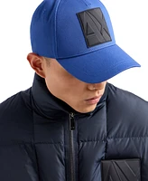 A|X Armani Exchange Men's Logo Patch Baseball Cap