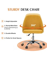 Streamdale Furniture Mid-Century Modern Ergonomic Height Adjustable Multipurpose Desk Chair