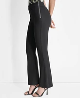 Dkny Women's High-Rise Front-Seamed Side-Zip Trousers