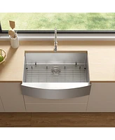 Streamdale Furniture 30" Stainless Steel Farmhouse Sink - Single Bowl