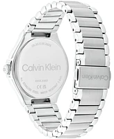 Calvin Klein Women's Vibrancy Silver Stainless Steel Bracelet Watch 38mm