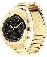 Calvin Klein Men's Flex Gold-Tone Stainless Steel Bracelet Watch 42mm