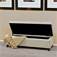 Brighton Linen Storage Ottoman
