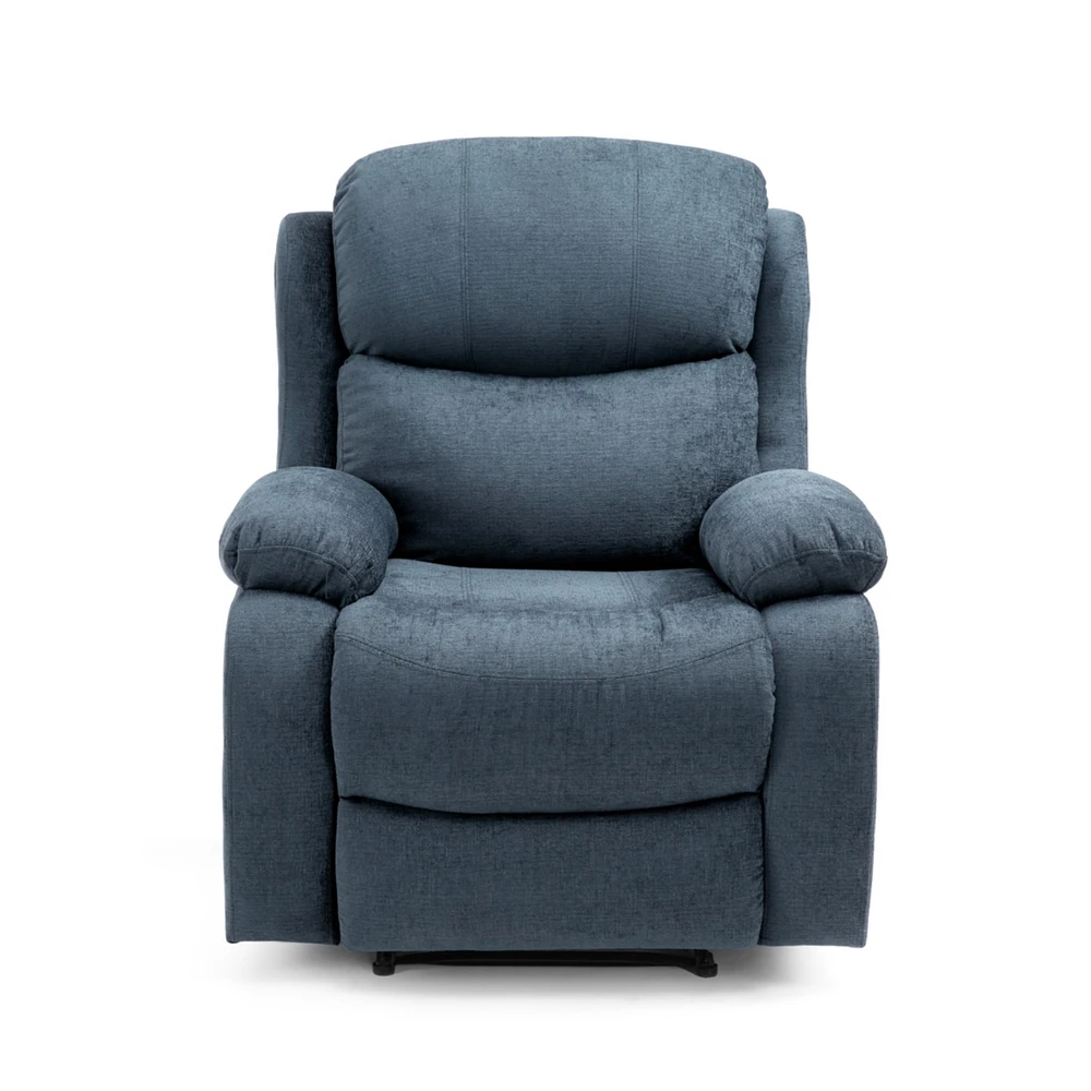 Streamdale Furniture Contemporary Massage Recliner With Heat And Remote Control