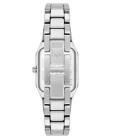 Anne Klein Women's Quartz Roman Numeral Bezel Silver-Tone Alloy Metal Watch, 23mm