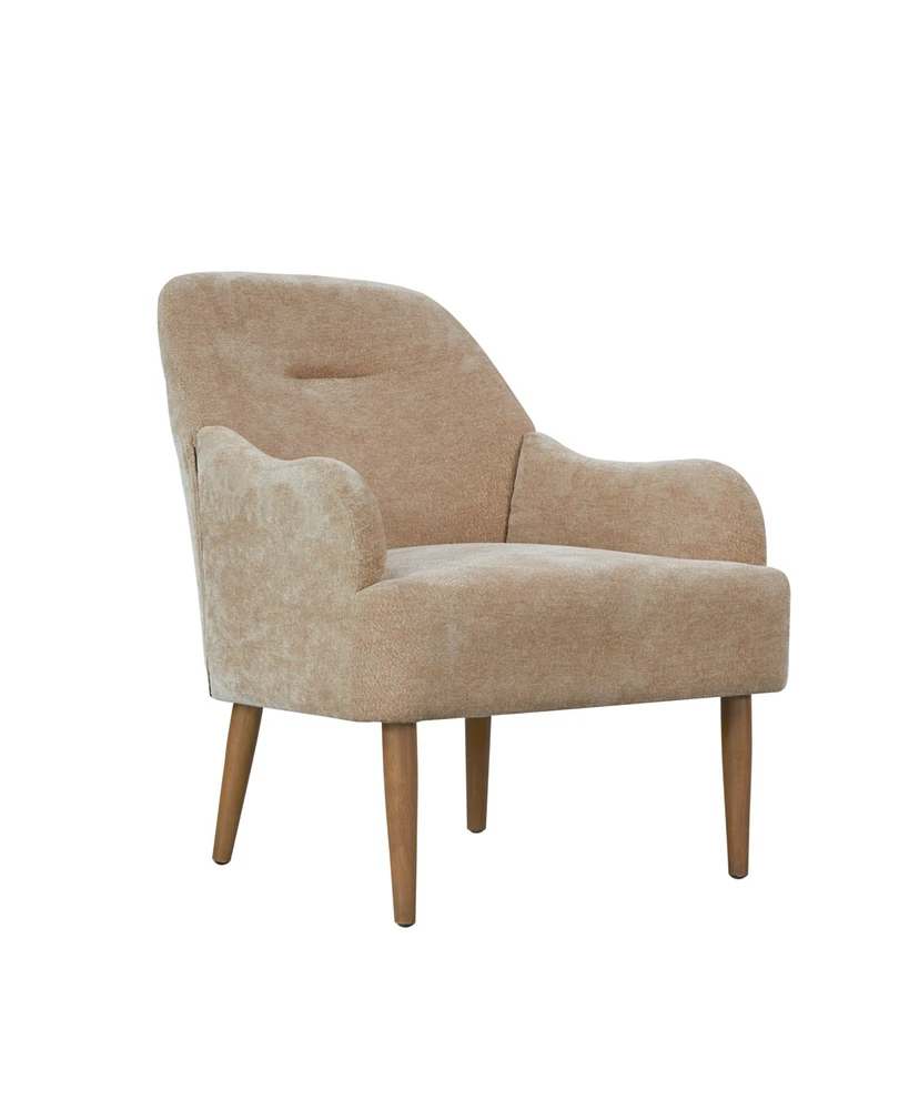 Simplie Fun Chenille Accent Chair: Comfort and Style for Any Room