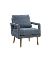 Streamdale Furniture Mid-Century Chenille Armchair for Comfort and Style