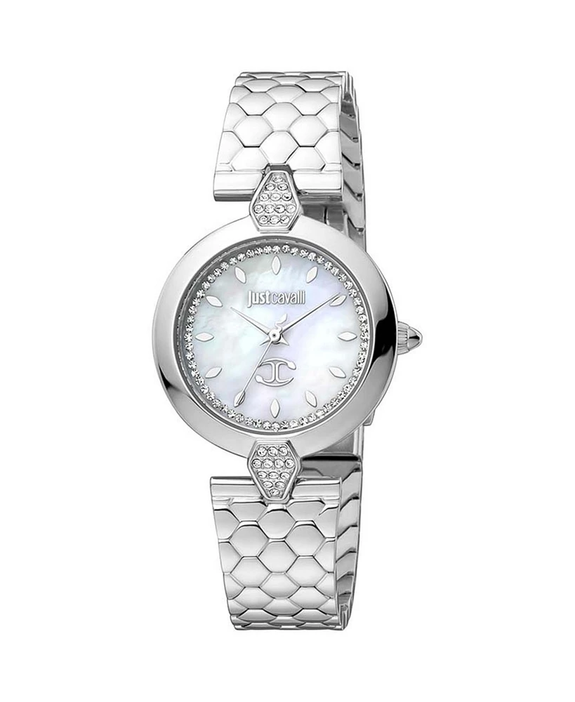 Just Cavalli Women's Donna Mother of pearl Dial Watch - JC1L194M0045